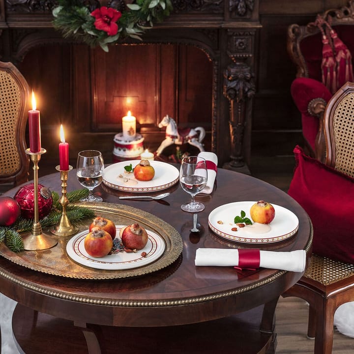 Toy's Delight La Boule servis 7 Części, Biały-czerwony Villeroy & Boch