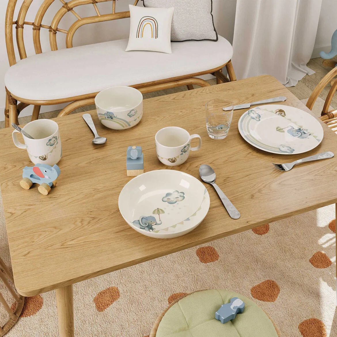 Walk like an Elephant kubek dla dzieci S 170 ml, Multi Villeroy & Boch