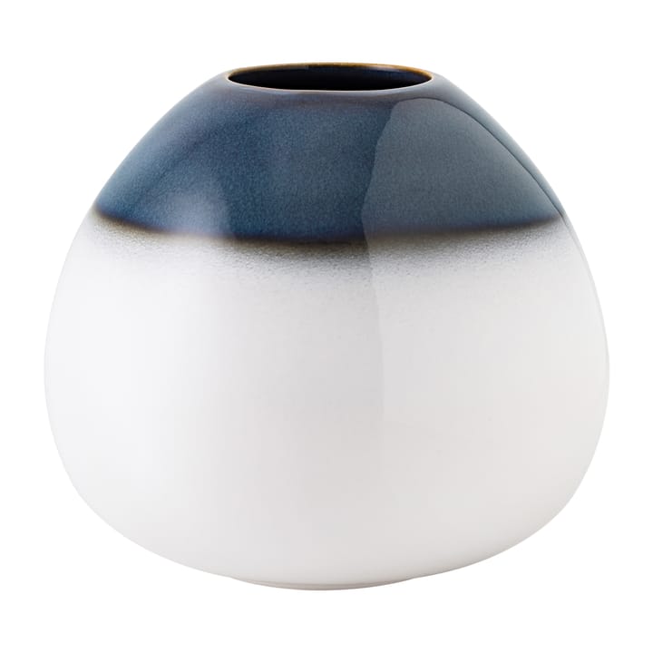 Wazon Lave Home egg-shaped 13 cm - Niebiesko-biały - Villeroy & Boch