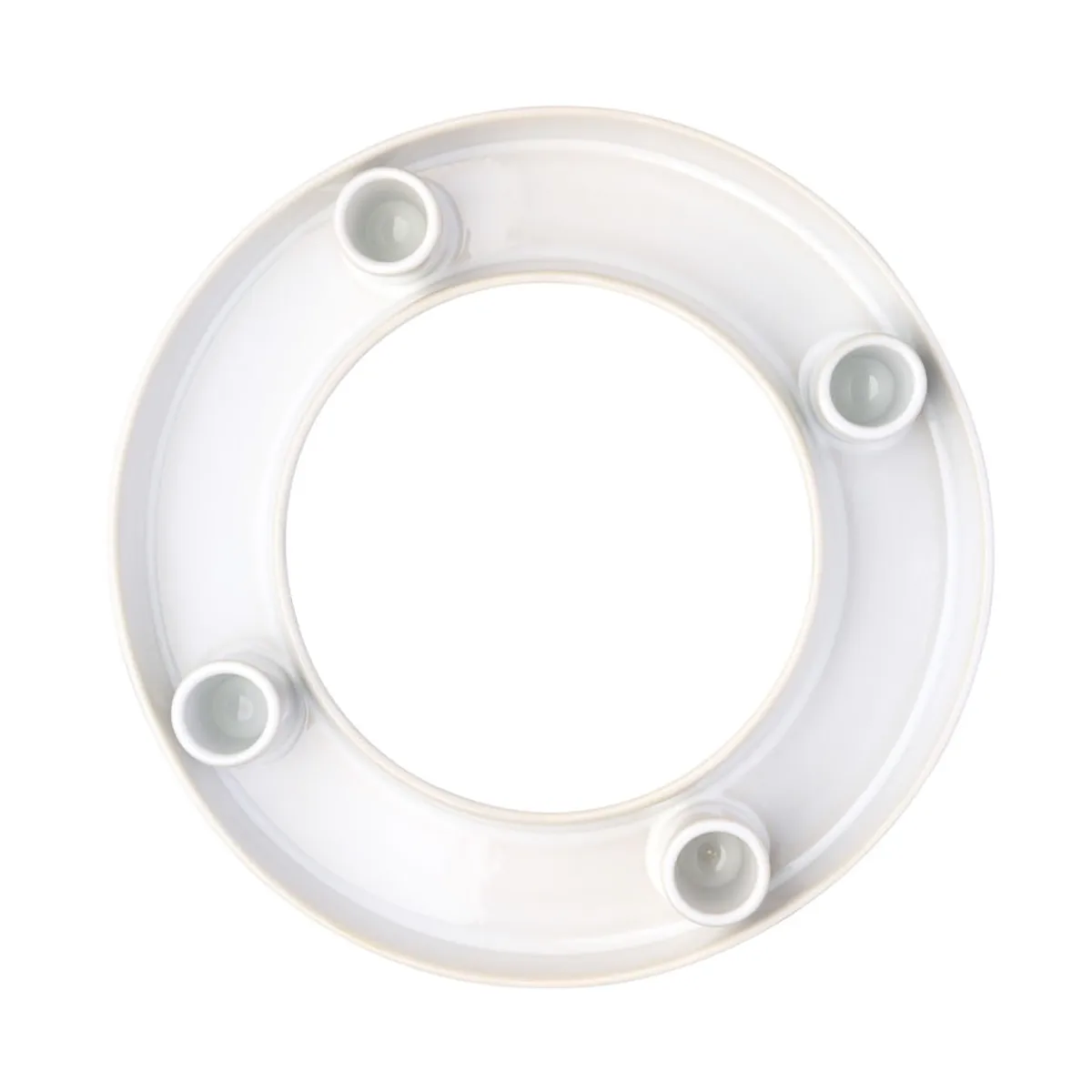 Winter Glow świecznik adwentowy Ø26 cm, Biały-beżowo Villeroy & Boch