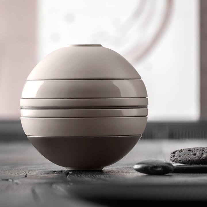 Zastawa stołowa Iconic La Boule, 7 części, Czysty beż Villeroy & Boch