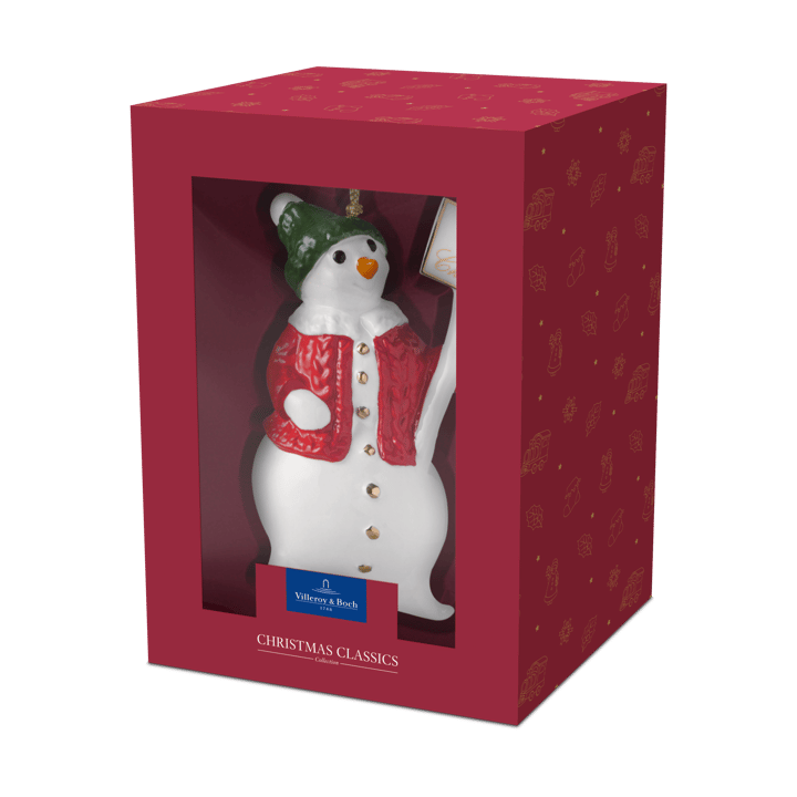 Zawieszka świąteczna Christmas Classics bałwan, Biały Villeroy & Boch