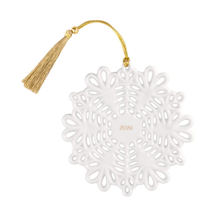 Zawieszka świąteczna Christmas Classics Śnieżynka - Biały - Villeroy & Boch
