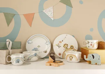 Zestaw naczyń dziecięcych „Roar Like a Lion” - 3 elementy - Villeroy & Boch