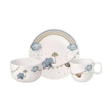 Zestaw naczyń dziecięcych „Walk Like an Elephant” - 3 elementy - Villeroy & Boch