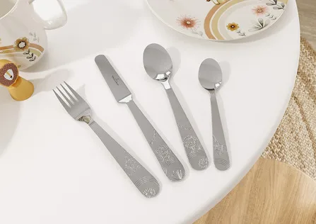 Zestaw sztućców dziecięcych „Roar Like a Lion” 4 szt. , Stal nierdzewna Villeroy & Boch