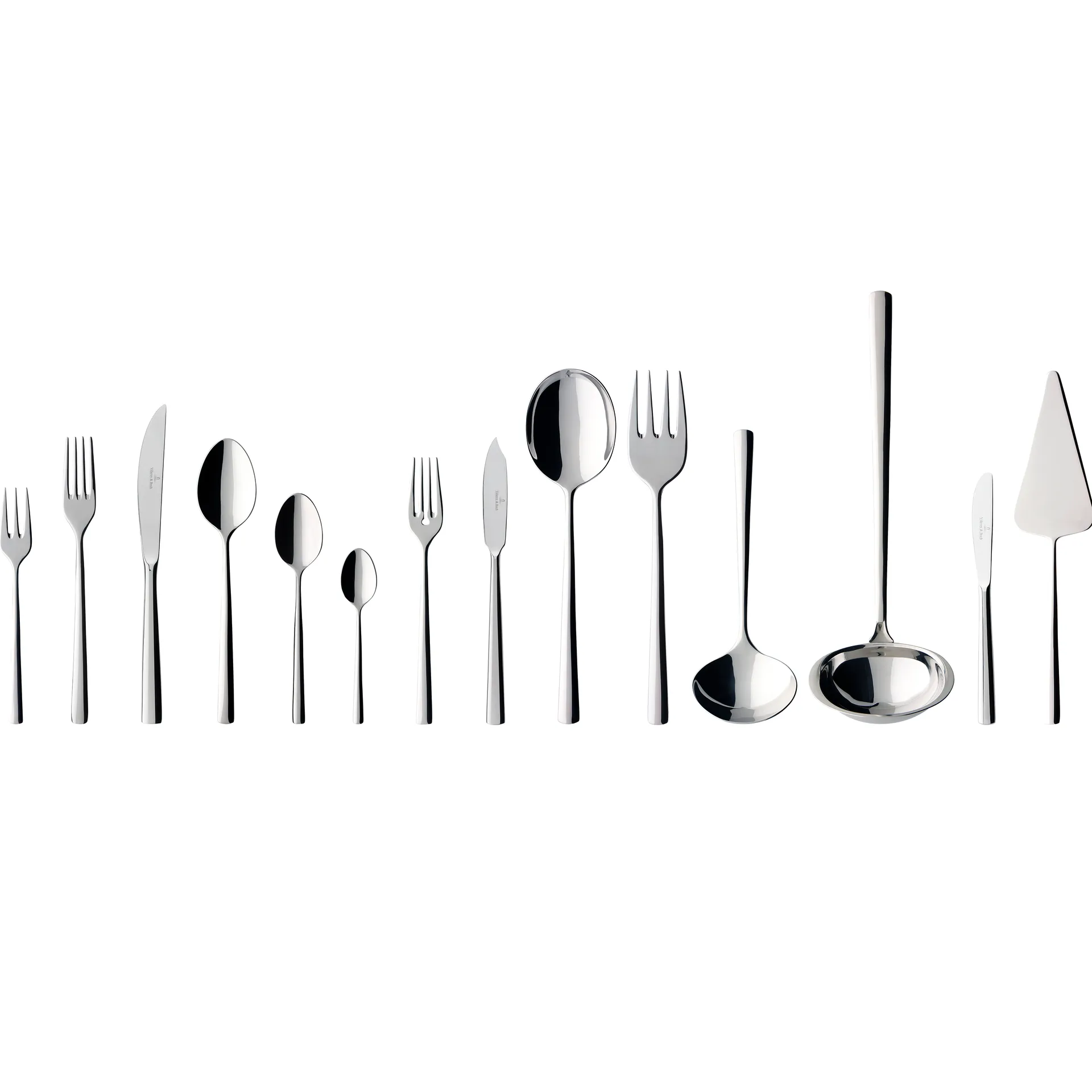 Zestaw sztućców obiadowych Piemont 113 szt., Stal nierdzewna Villeroy & Boch