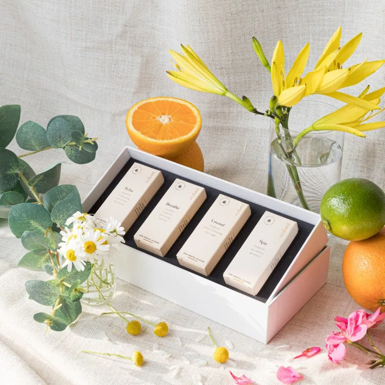 Zestaw olejków eterycznych The relaxing set, 4 zapachy Volant