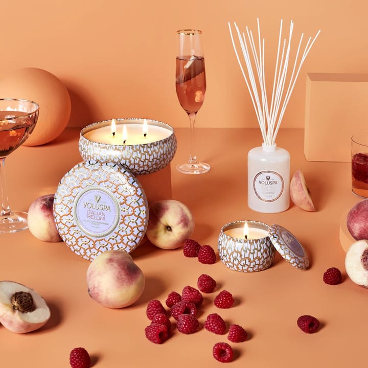 Maison Blanc 3-wick Tin świeca zapachowa 40 godz., Italian Bellini Voluspa