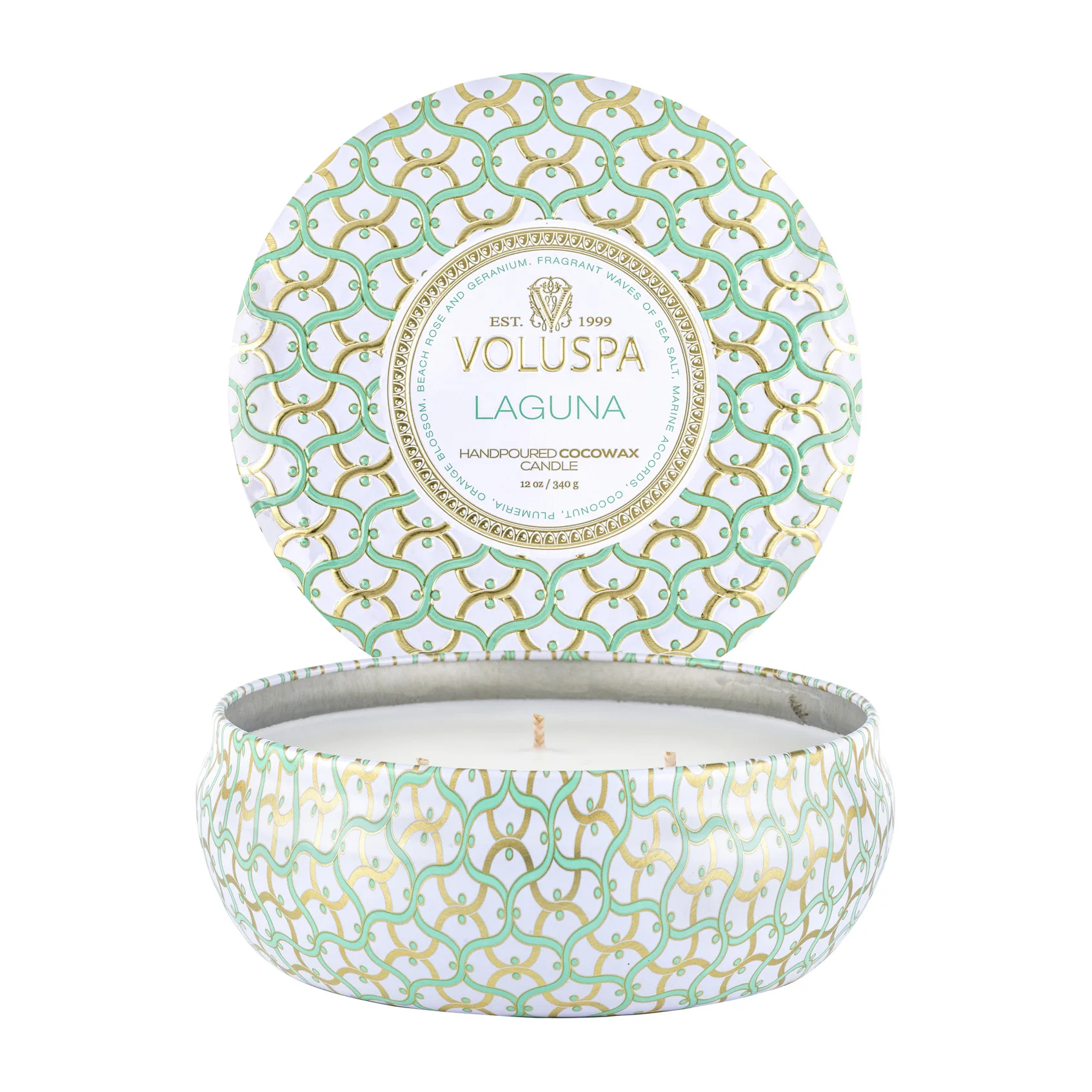 Maison Blanc 3-wick Tin świeca zapachowa 40 godz., Laguna Voluspa