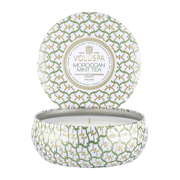 Maison Blanc 3-wick Tin świeca zapachowa 40 godz. - Moroccan Mint Tea - Voluspa