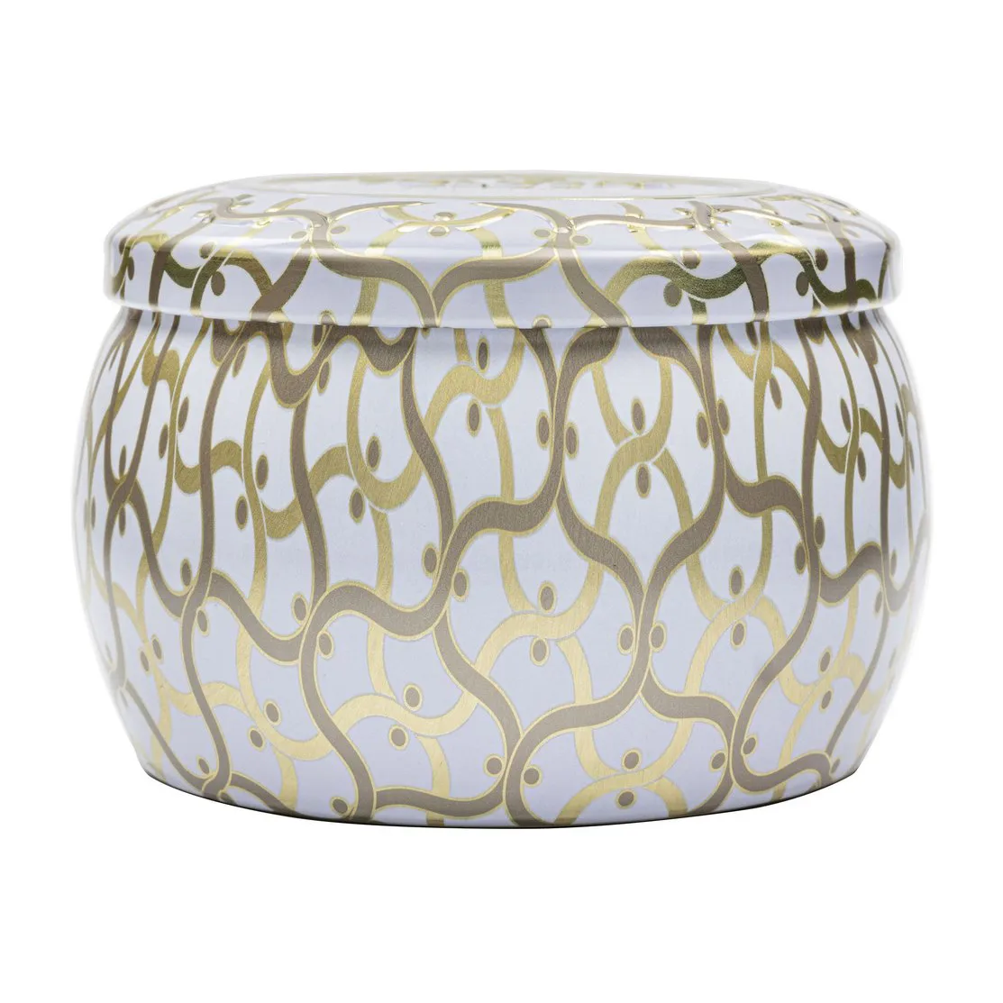 Maison Blanc Mini Tin świeca zapachowa 25 godz., Biały zamsz Voluspa