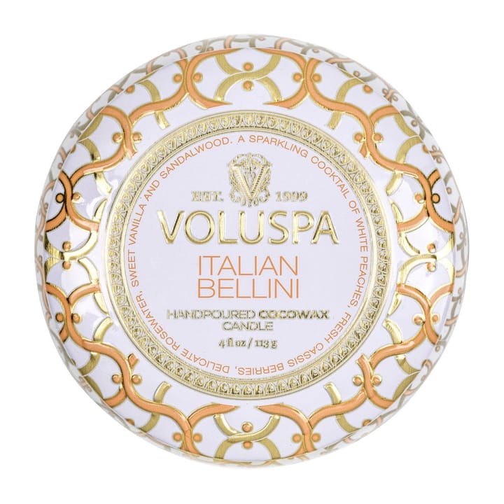 Maison Blanc Mini Tin świeca zapachowa 25 godz. - Italian Bellini - Voluspa