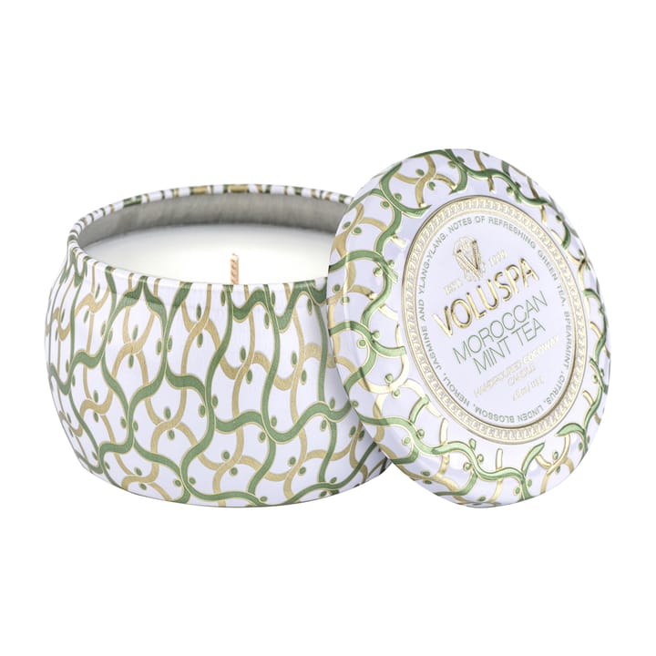 Maison Blanc Mini Tin świeca zapachowa 25 godz. - Moroccan Mint Tea - Voluspa