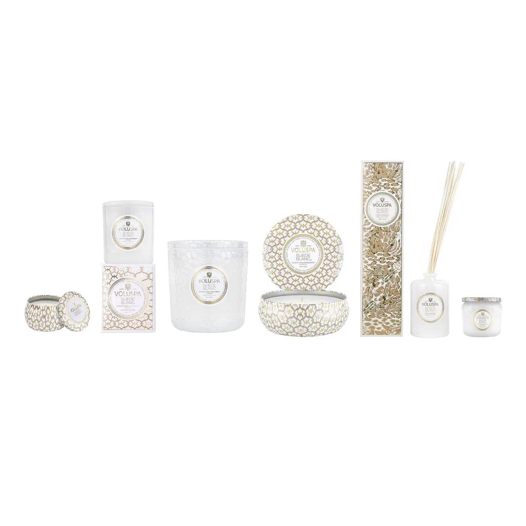 Maison Blanc patyczki zapachowe 177 ml, Biały zamsz Voluspa