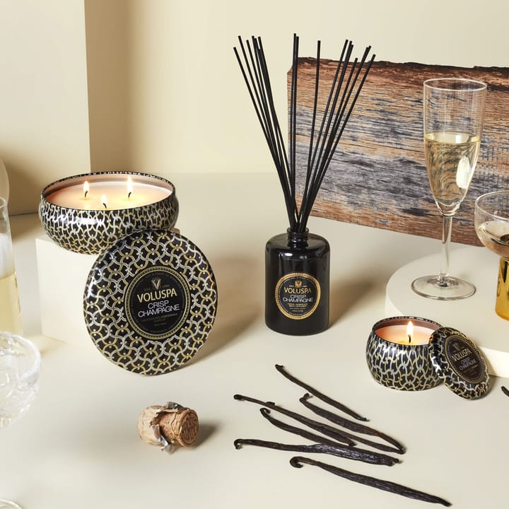 Maison Noir Mini Tin świeca zapachowa 25 godz., Crisp Champagne Voluspa