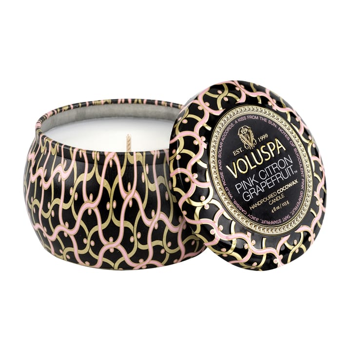 Maison Noir Mini Tin świeca zapachowa 25 godz. - Pink Citron Grapefruit - Voluspa