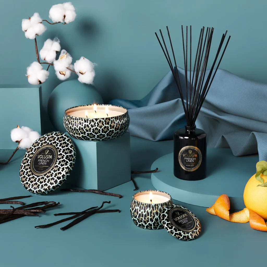 Maison Noir patyczki zapachowe 177 ml, French Linen Voluspa