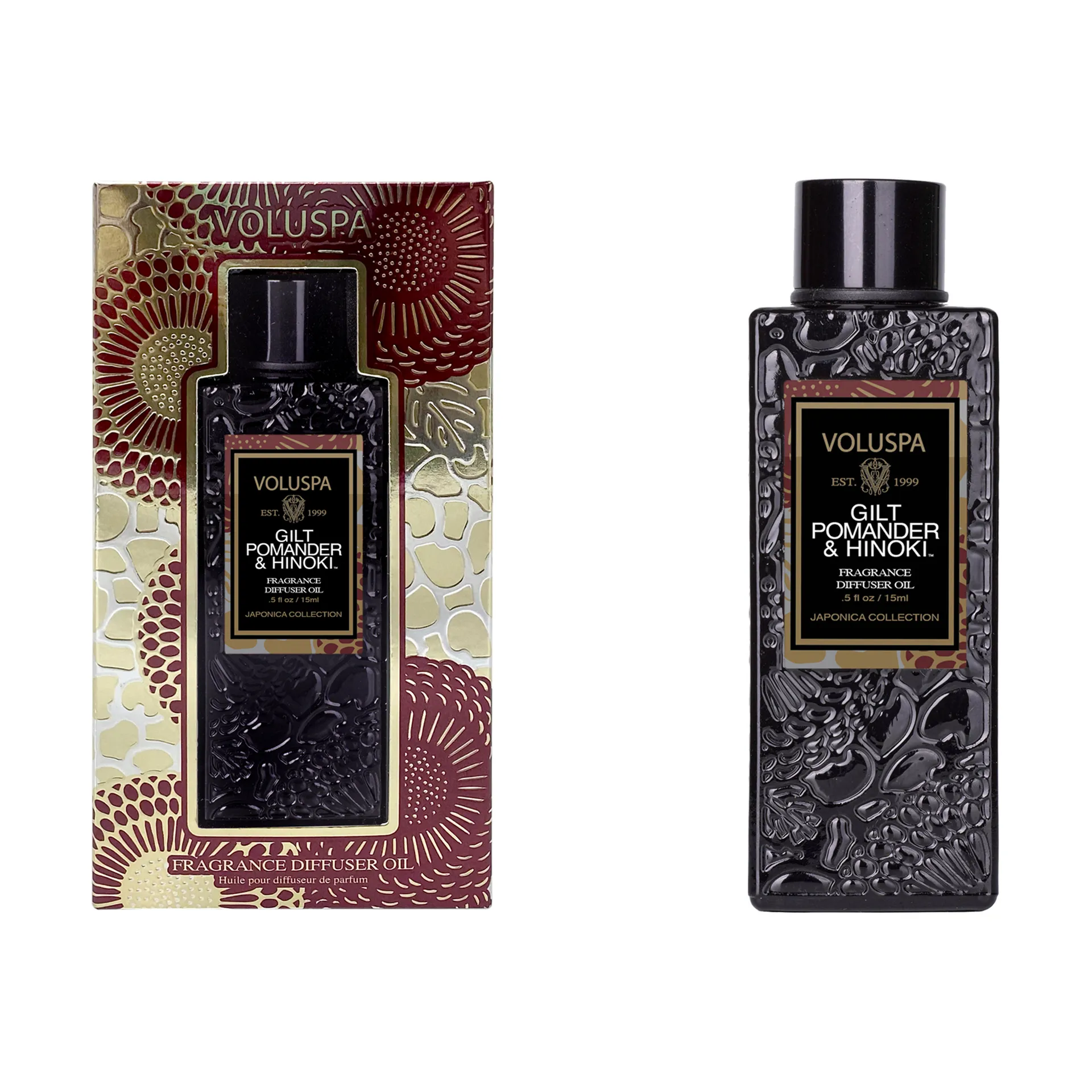 Olejek eteryczny Gilt Pomander & Hinoki, 15 ml Voluspa