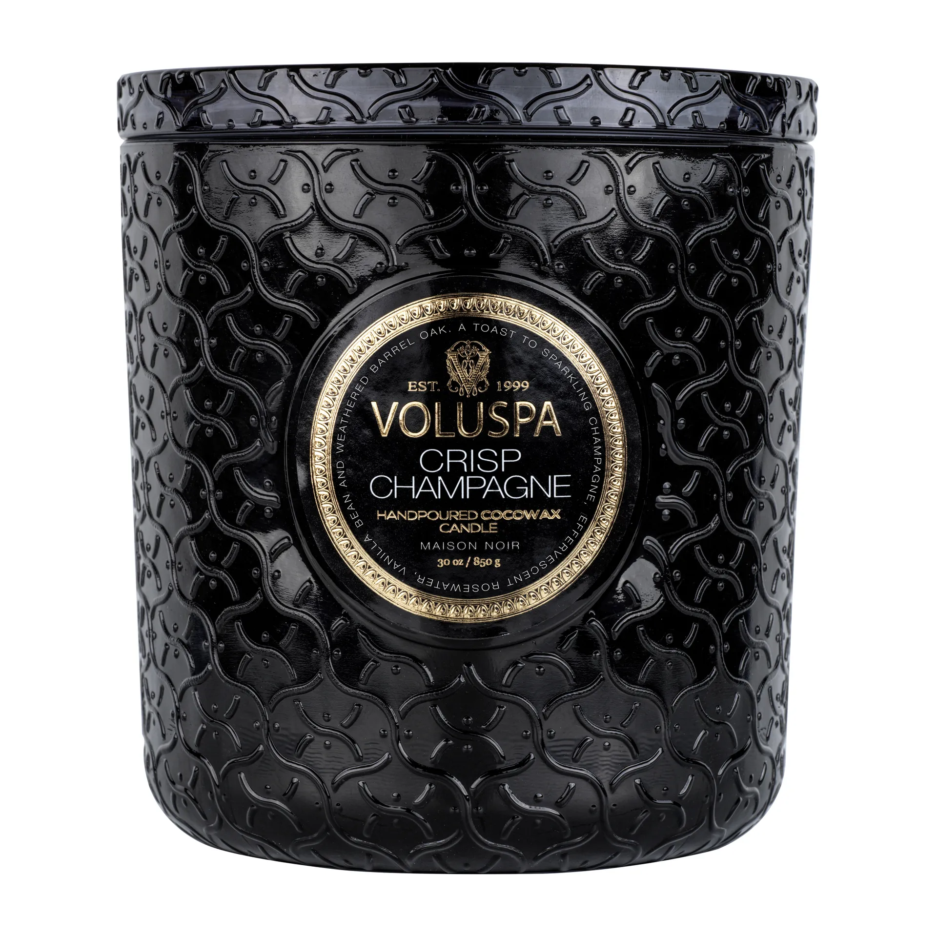 Świeca zapachowa Maison Noir Luxe 80 godz., Crisp Champagne Voluspa
