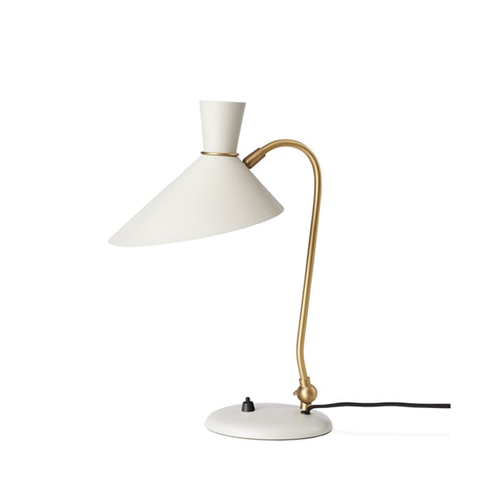Bloom lampa stołowa - warm white, mosiężny stojak - Warm Nordic