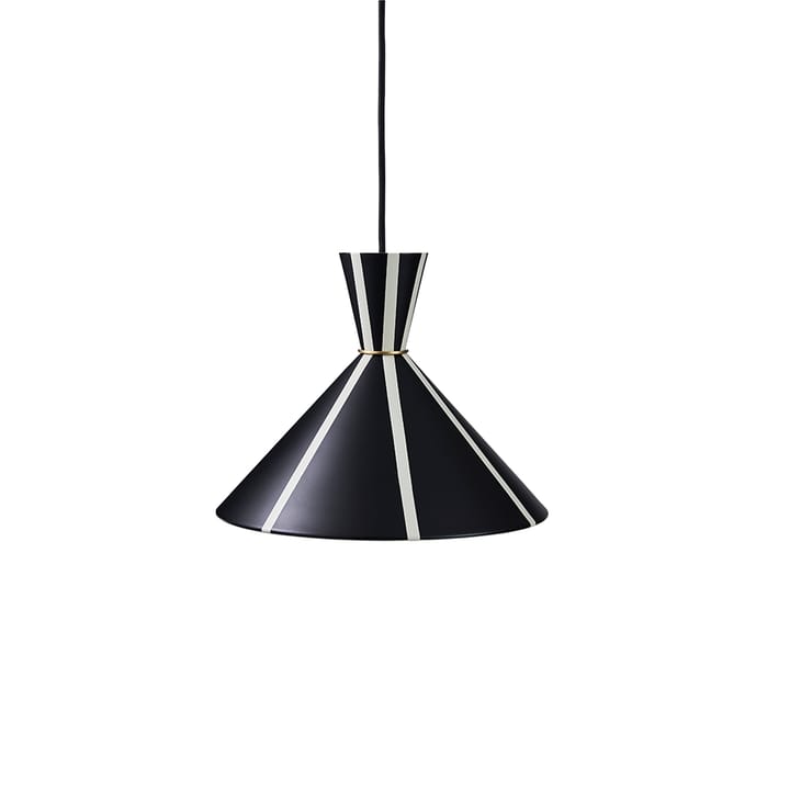 Bloom lampa wisząca - black noir/warm white, stripe - Warm Nordic