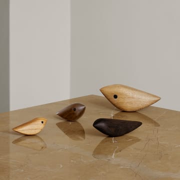 Dekoracja Twirling Bird S - Teak - Warm Nordic