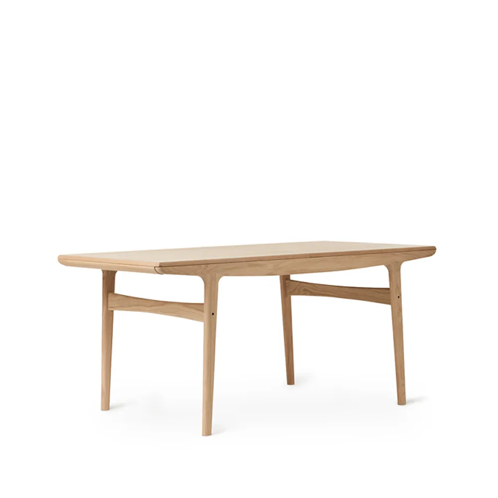 Evermore stół, dąb biały olej, 160 cm Warm Nordic