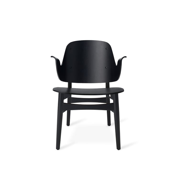 Gesture fotel - buk czarny lakier - Warm Nordic