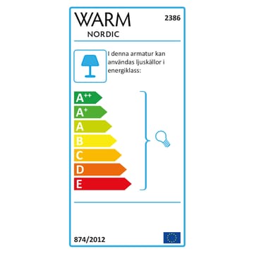 Lampa stołowa Ambience - Sky grey - Warm Nordic