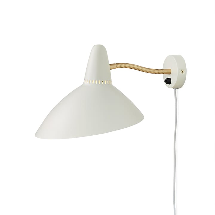 Lightsome lampa ścienna - warm white, mosiężne detale - Warm Nordic