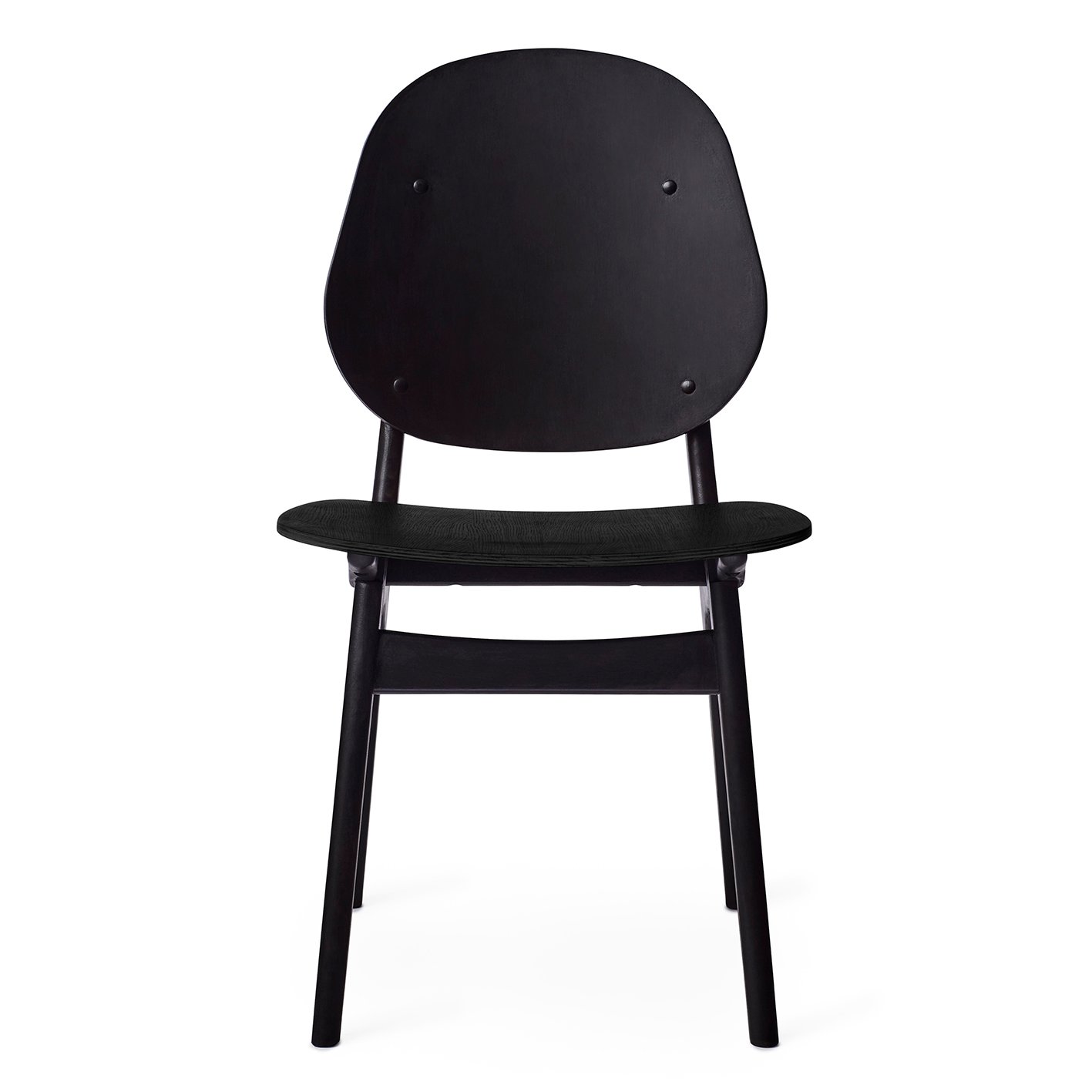 Warm Nordic Noble krzesło Czarnypokryty książka | Skandynawski Design | Krzesła | Czarny