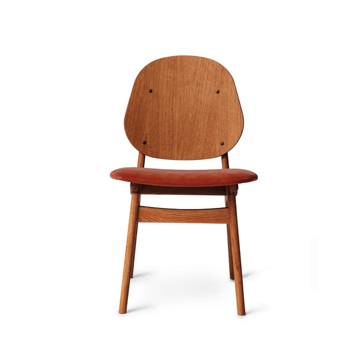 Noble krzesło - Stojak z dębu olejowanego w kolorze ceglastoczerwonym - Warm Nordic