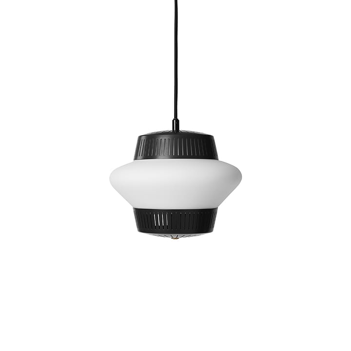 Opal Arch lampa wisząca - black noir, opal piaskowany - Warm Nordic