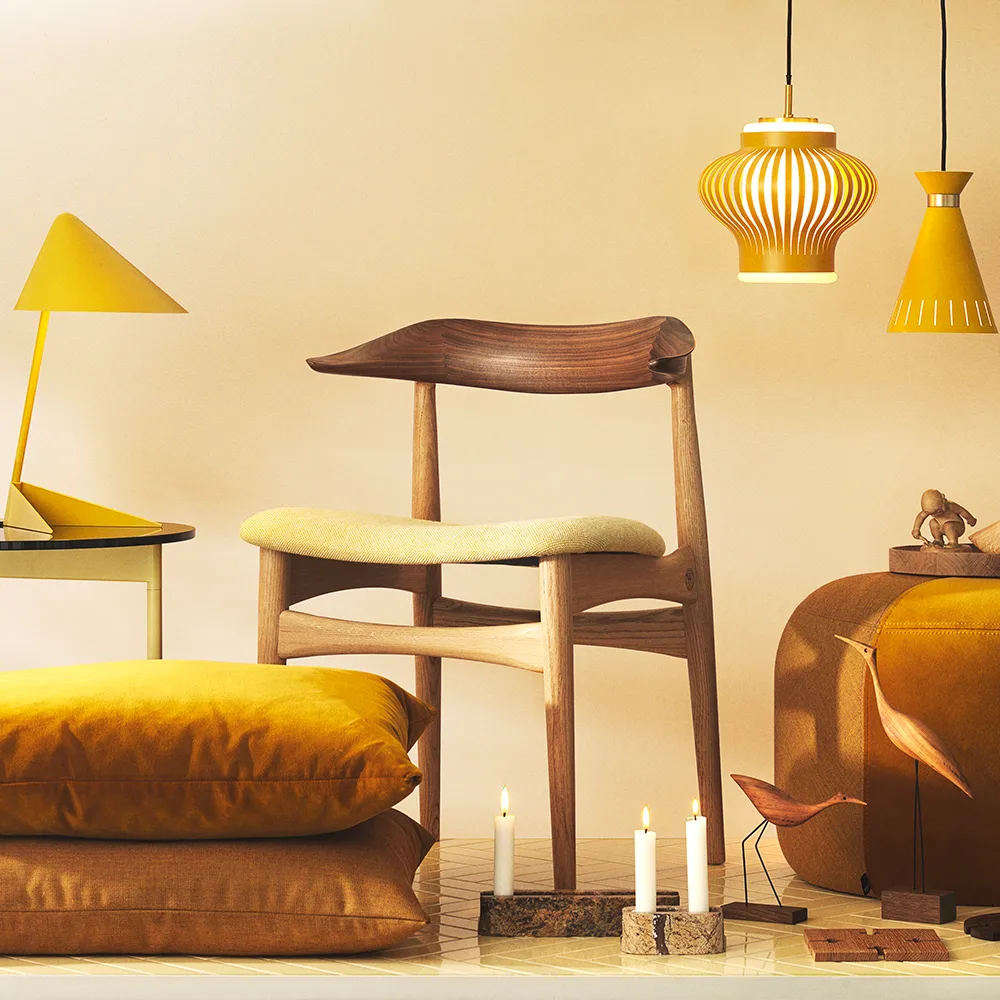 Opal Lamella lampa wisząca, sky grey, opal piaskowany Warm Nordic