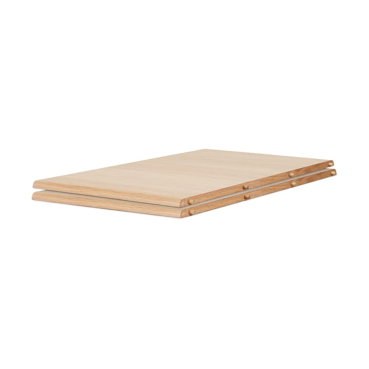 Stół Evermore z 2 przedłużkami po 45 cm, Natural oak, 190 cm Warm Nordic
