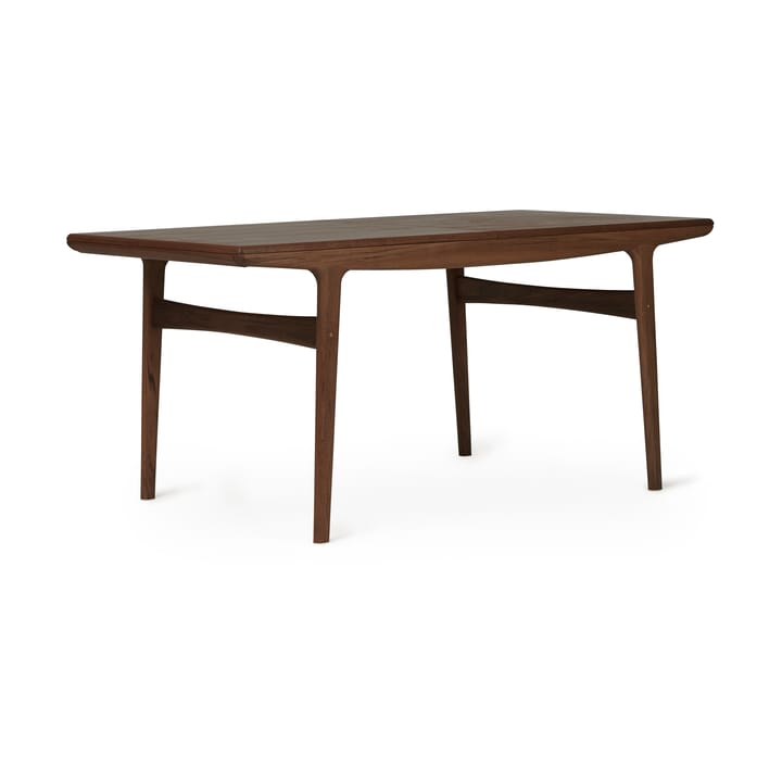 Stół Evermore z 2 przedłużkami po 45 cm, Oiled walnut, 160 cm Warm Nordic