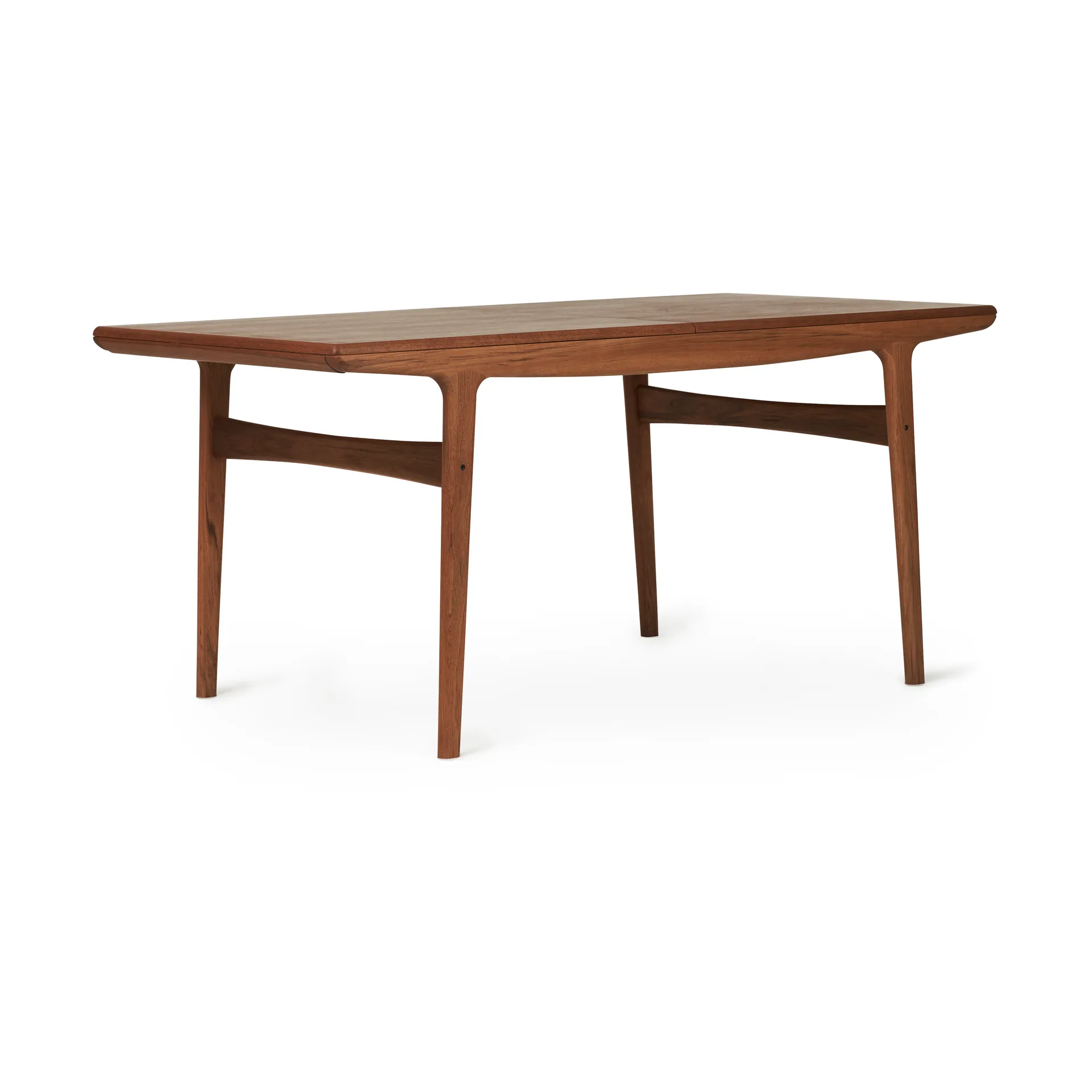 Stół Evermore z 2 przedłużkami po 45 cm, Teak oiled oak, 160 cm Warm Nordic