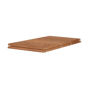 Stół Evermore z 2 przedłużkami po 45 cm - Teak oiled oak, 160 cm - Warm Nordic