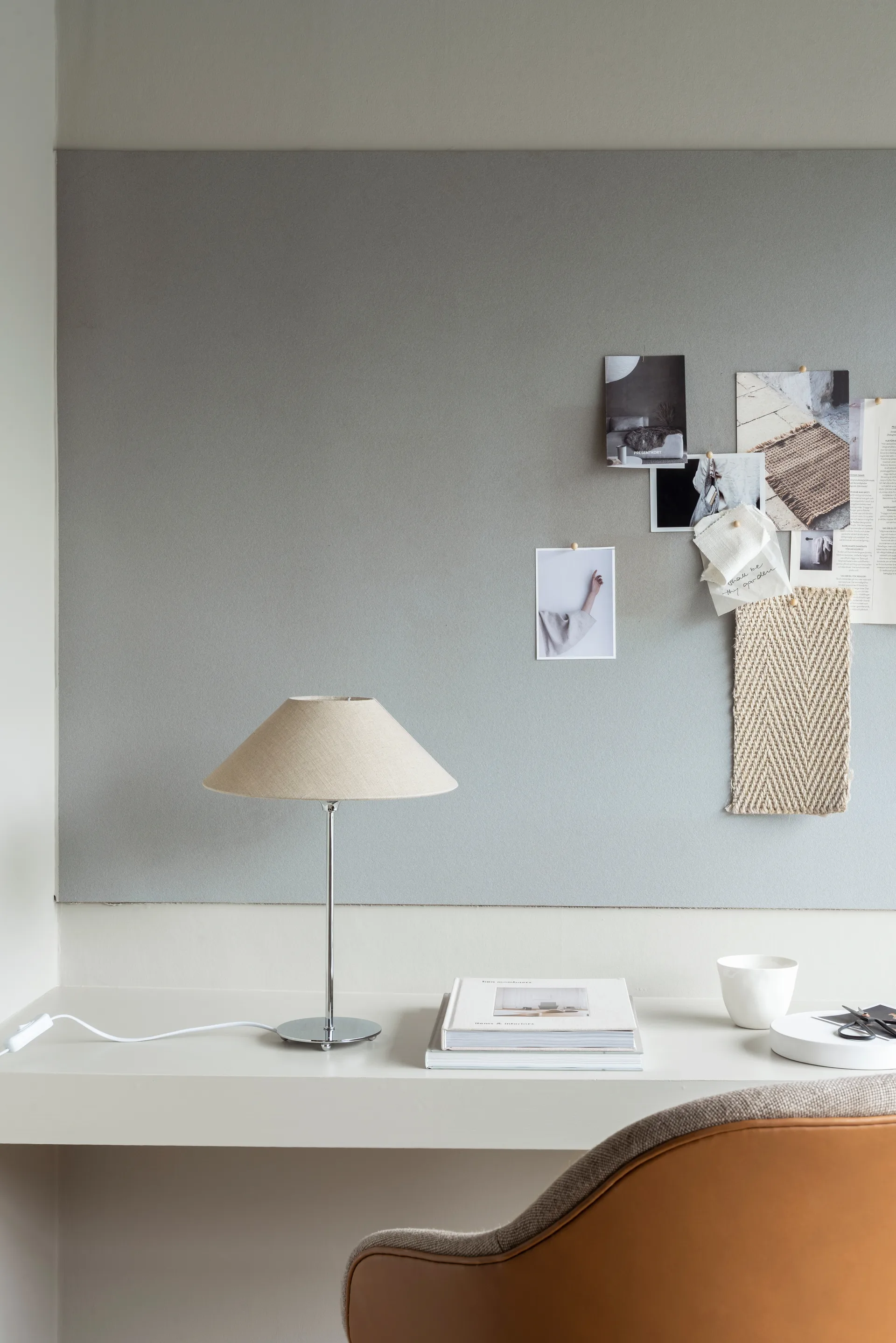 Abażur Basic flat Ø30 cm, Naturalne Watt & Veke