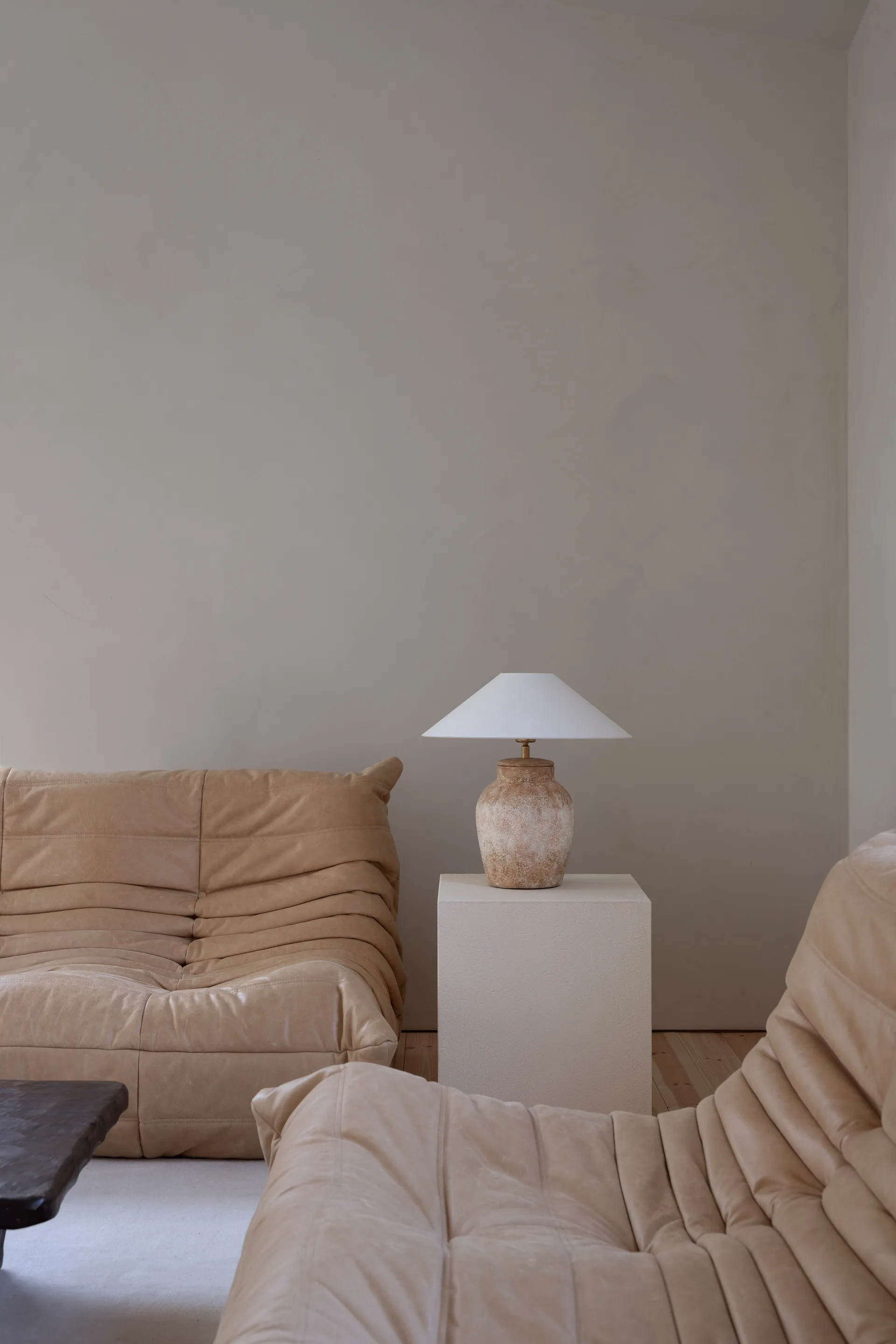 Abażur Basic flat Ø42 cm, White Watt & Veke