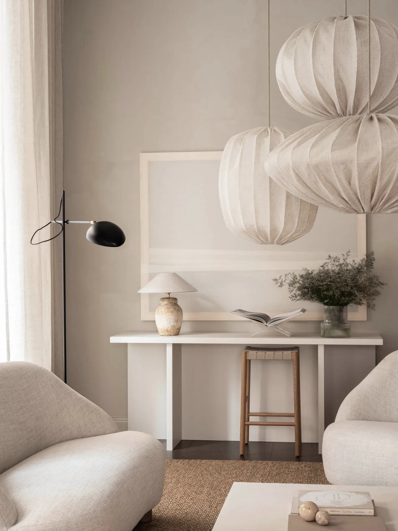 Abażur Boll 65 linen, Natural Watt & Veke