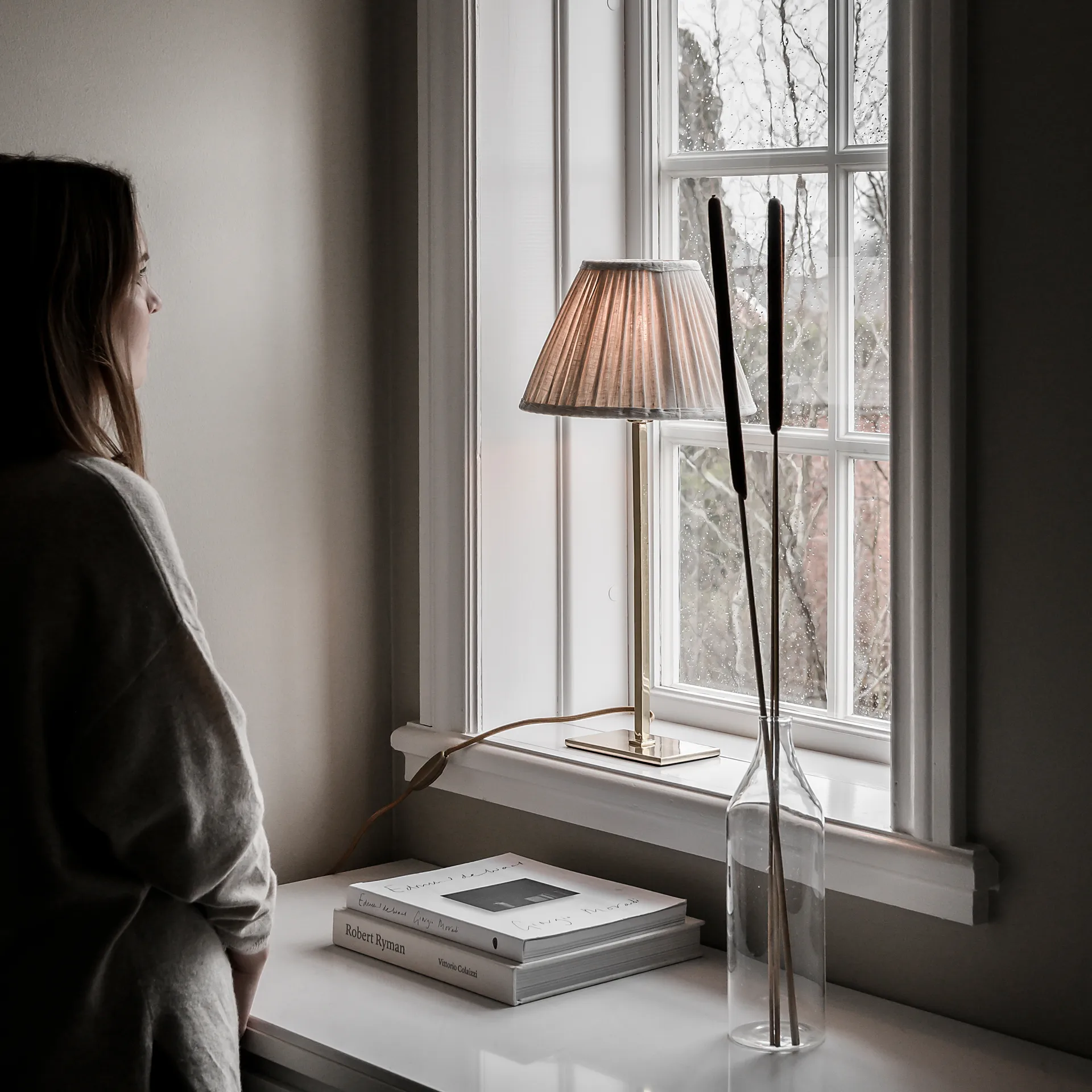 Abażur Ella Ø26 cm, Naturalny Watt & Veke