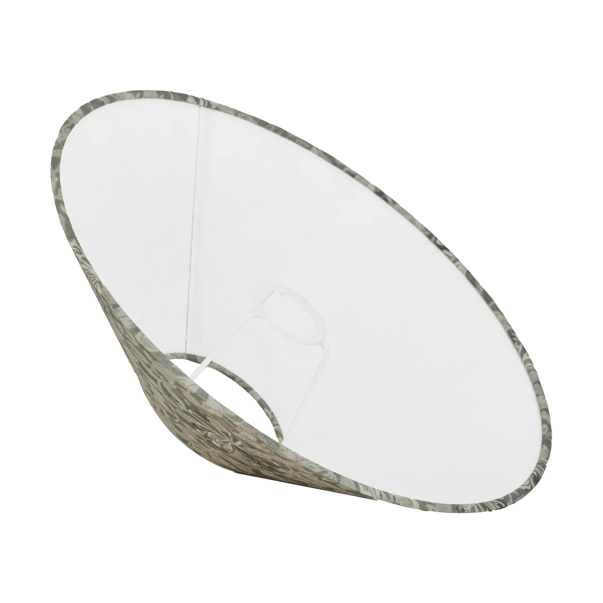 Abażur Flat shade, Honeysuckle beige, Ø36x10 cm Watt & Veke