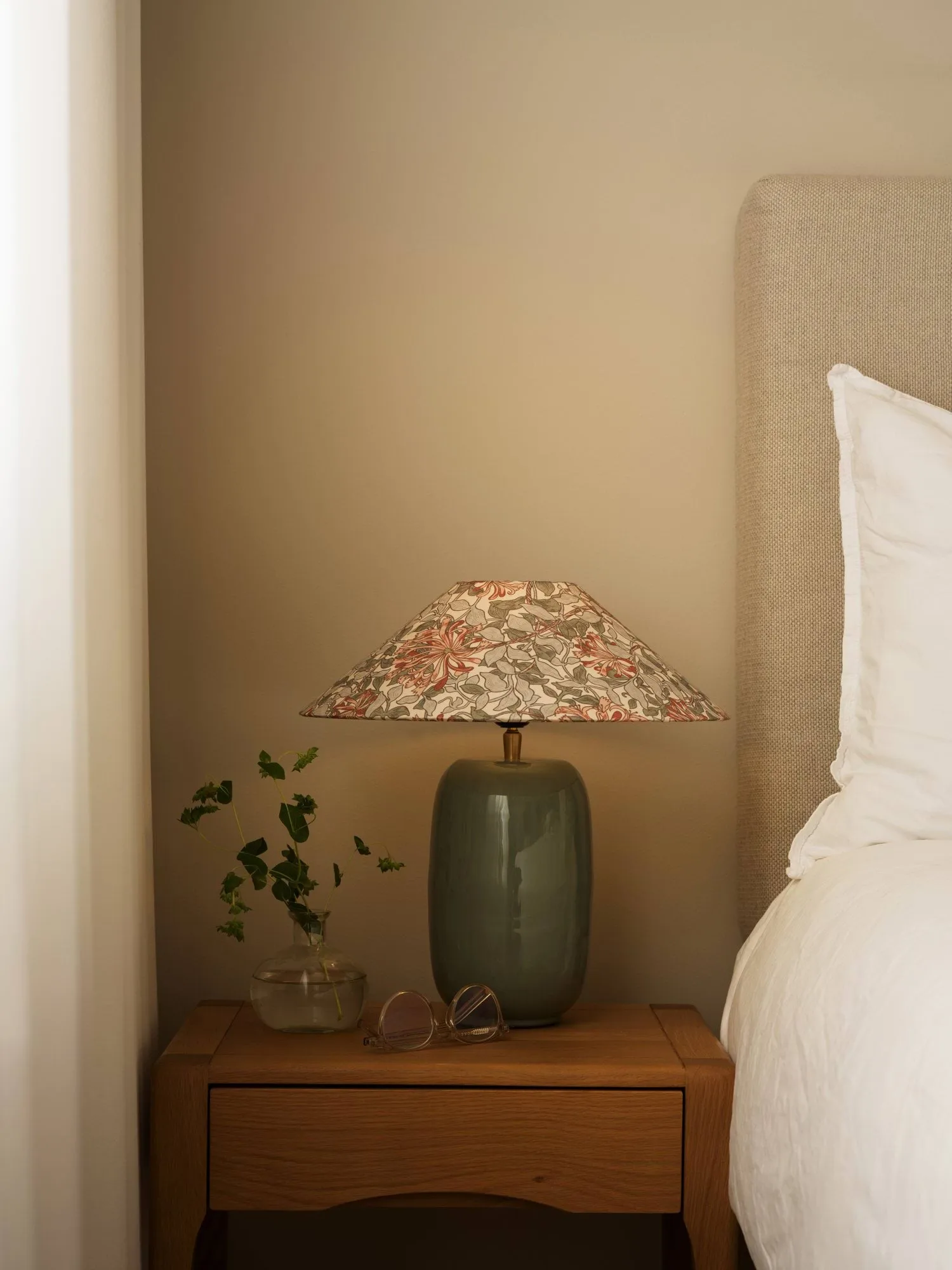 Abażur Flat shade, Honeysuckle blush, Ø36x10 cm Watt & Veke