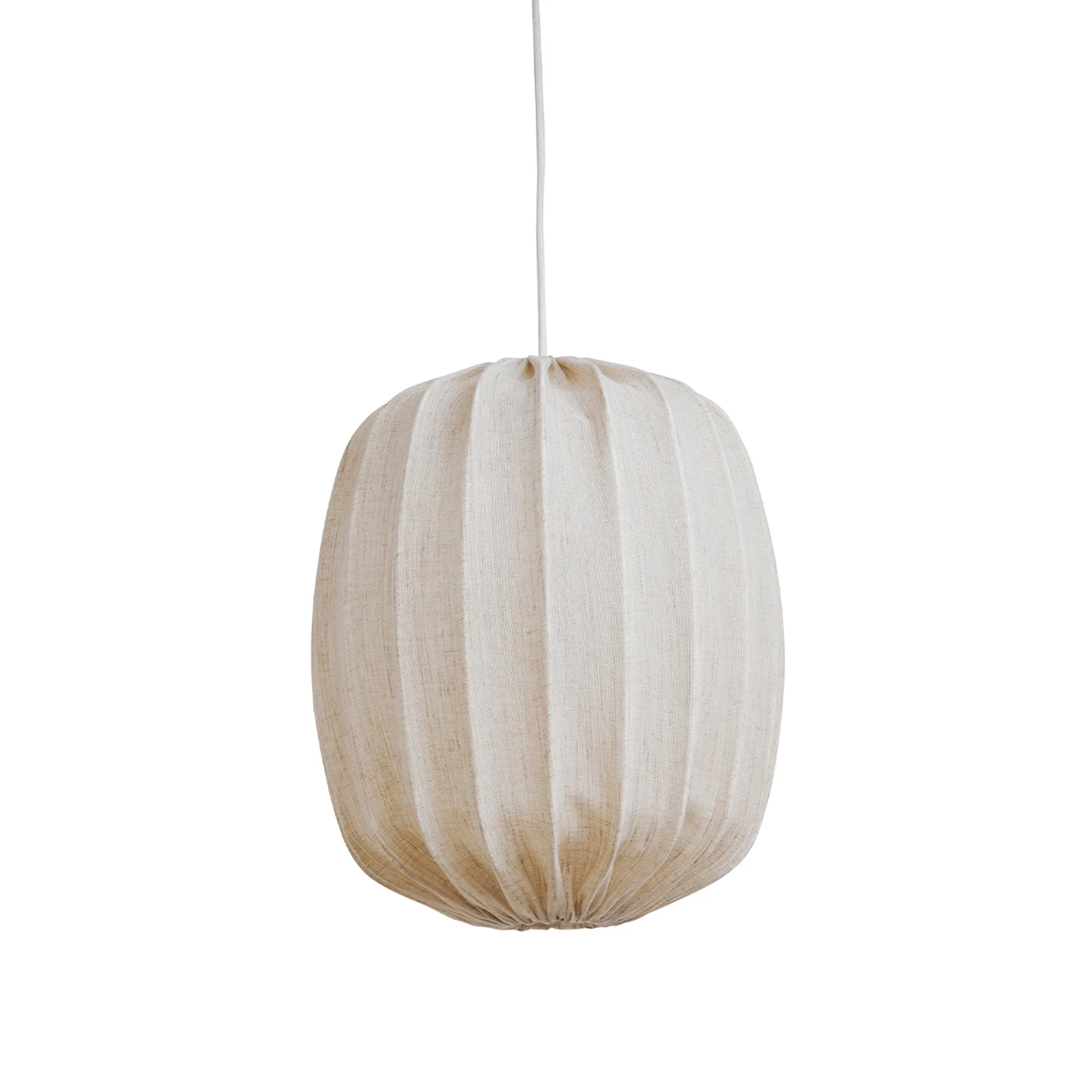 Abażur Prisma Ø25 cm beżowy, Natural Watt & Veke