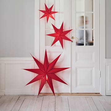 Aino gwiazda świąteczna slim czerwony - 100 cm - Watt & Veke