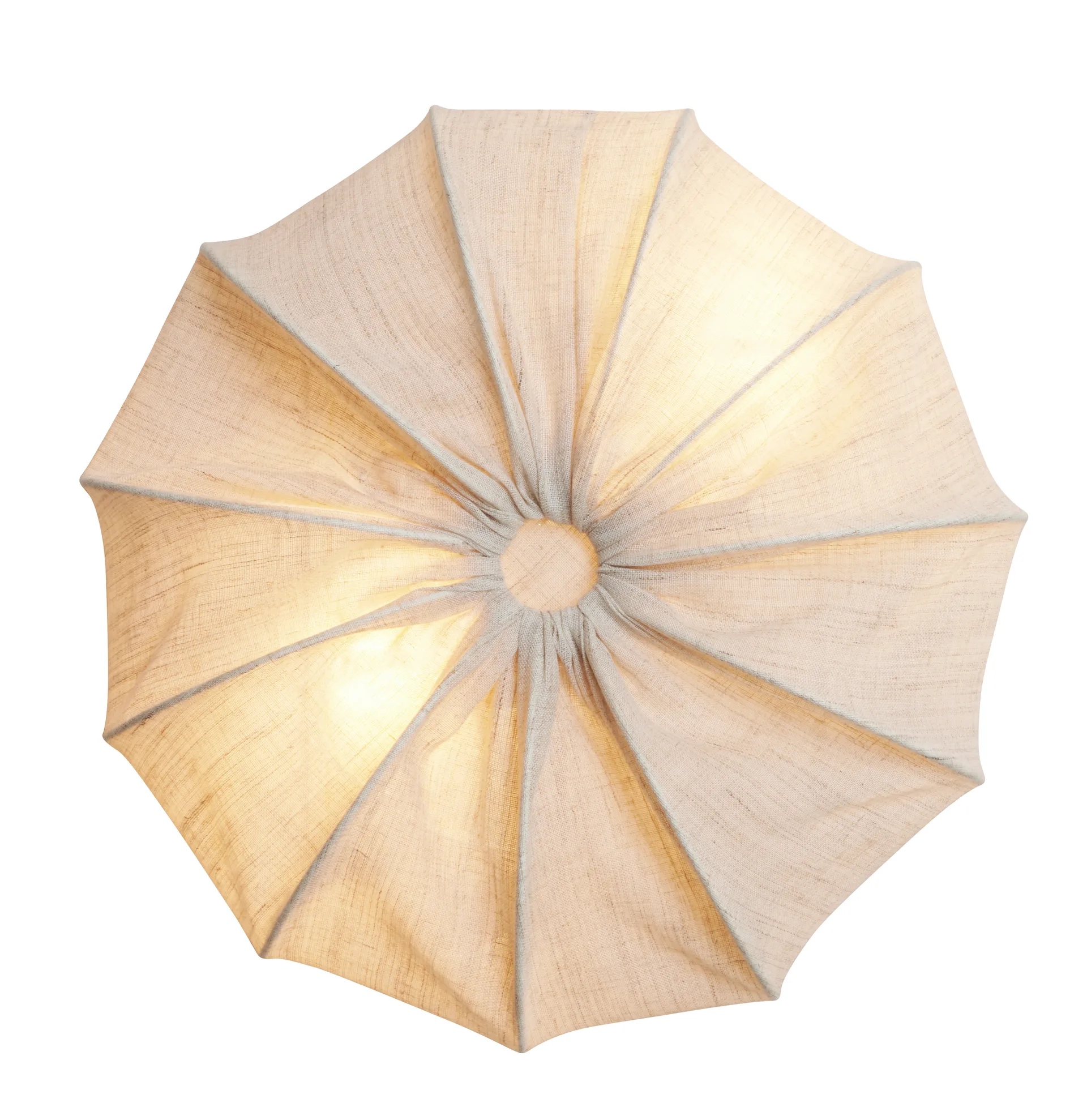 Anna plafon lniany Ø40 cm, Naturalne Watt & Veke