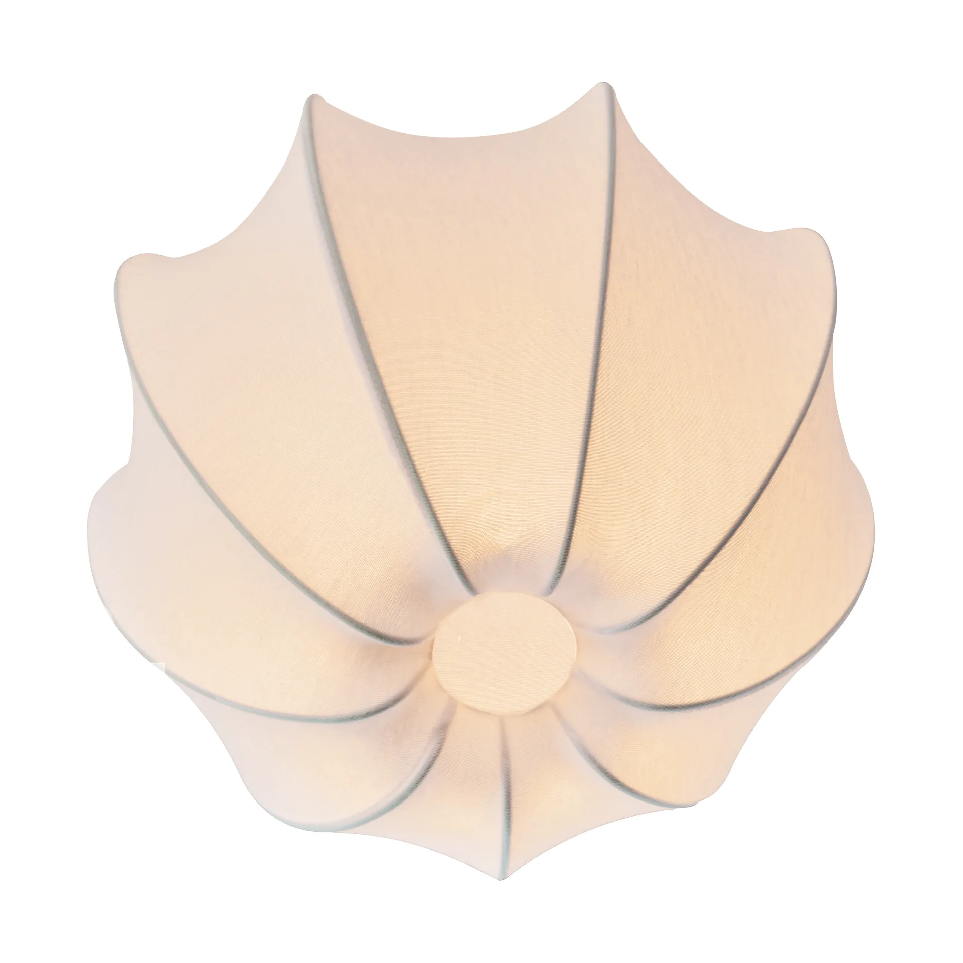 Anna Plafon mini Ø30 cm, White cotton Watt & Veke