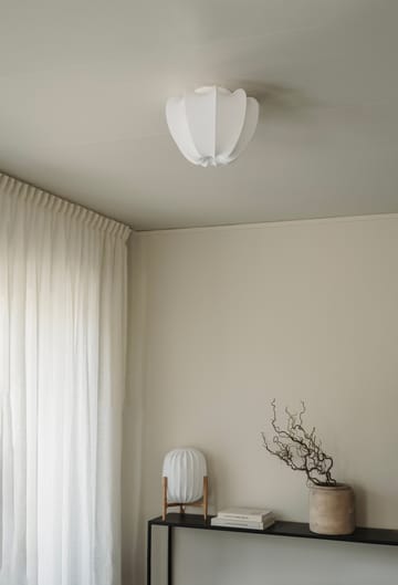 Anna Plafon mini Ø30 cm - White cotton - Watt & Veke